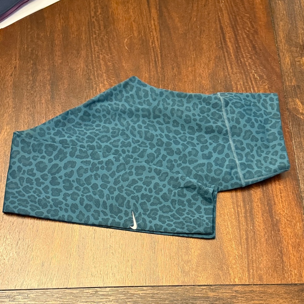 Nike Teal Animal Print Leggings